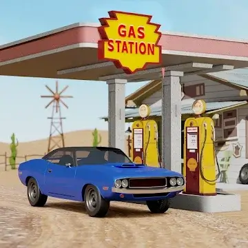 Gas Station Junkyard Simulator MOD APK [Unlimited Money]