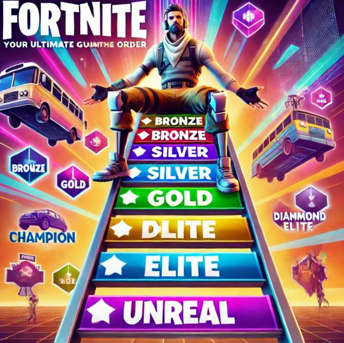 fortnite ranks in order